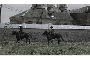 Horseback Riding. A Group Of People