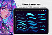 70 Glitter & Shimmer Procreate Brush, a Brush Add-On by Selentaori Studio (Thumbnail 7 of 10)
