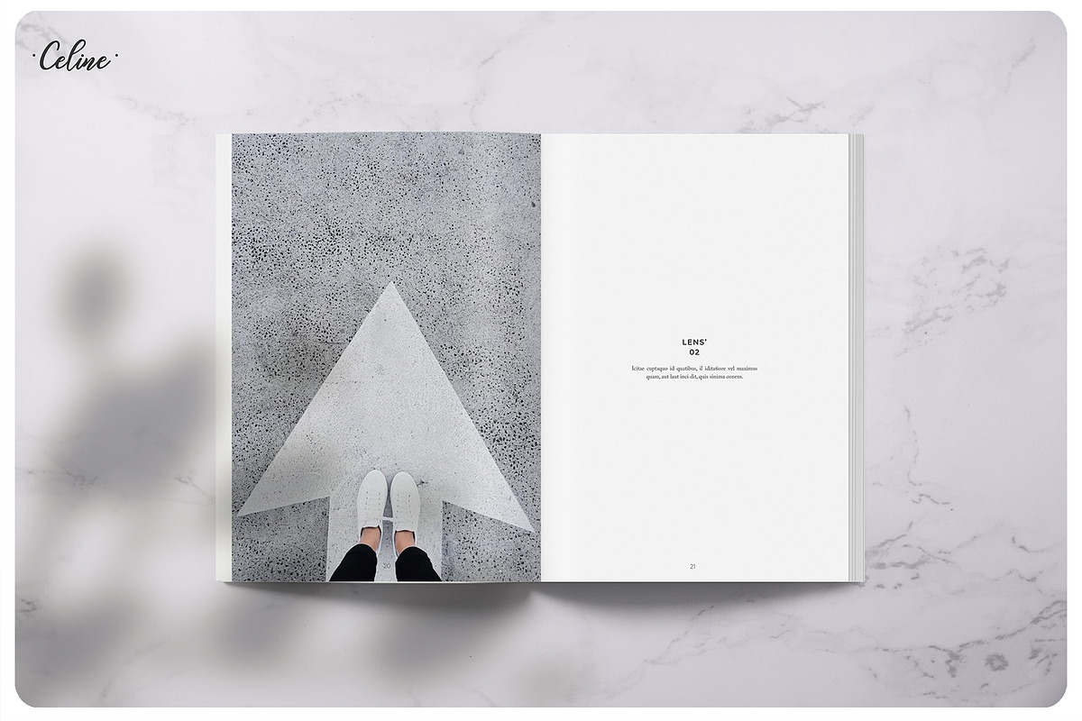 LENS' Photography Portfolio Template, a Magazine Template by Celine Studio (Photo 8 of 12)