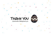Easter Eggs Clipart Collection Set, a Decorative Illustration by DrawStudio1988 (Thumbnail 6 of 6)