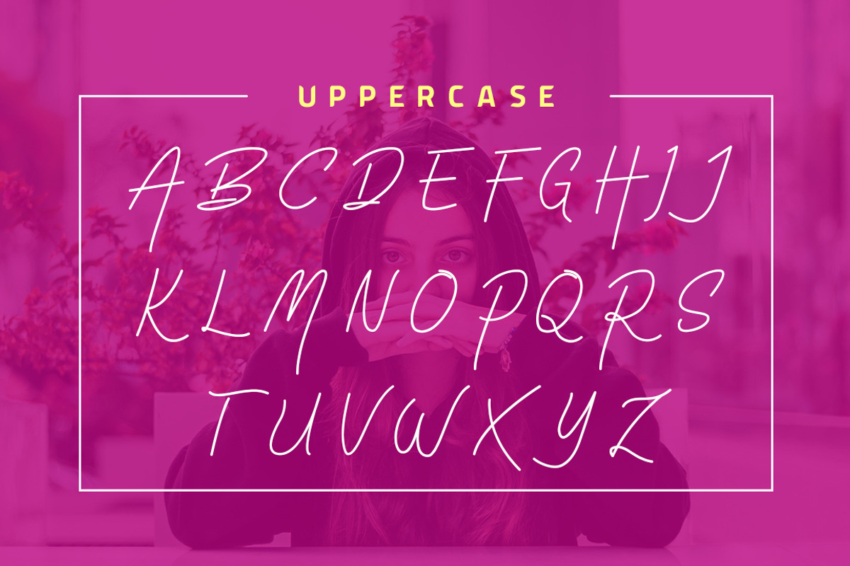 Virginia Od // Luxury Signature Font preview 5