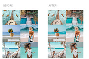 CANCUN 4 Summer Mobile Presets, an Action Add-On by MintAndPepper (Thumbnail 4 of 9)