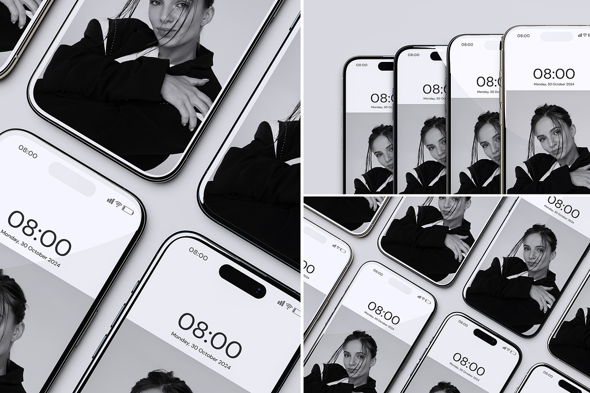 iPhone Screen Mockup, an iPhone Mockup by graphicstory (Photo 4 of 4)
