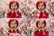 Blossom Tree Branch Overlays, an Object Graphic by DreamyOverlay (Thumbnail 3 of 6)