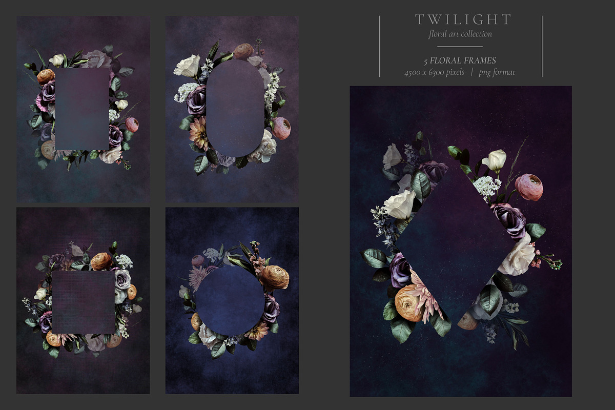 Twilight Floral Art Collection, an Object Graphic by Eclectic Anthology (Photo 12 of 19)