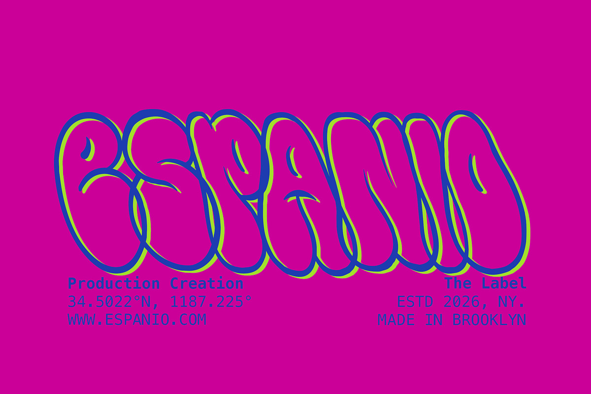 Bombify – Graffiti Bubble Typeface, a Slab Serif Font by Blankids Studio (Photo 5 of 10)
