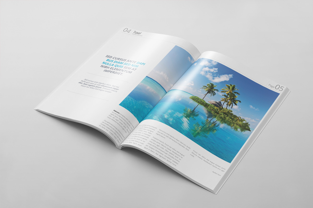 Magazine Template 43, a Magazine Template by pmvch (Photo 3 of 10)