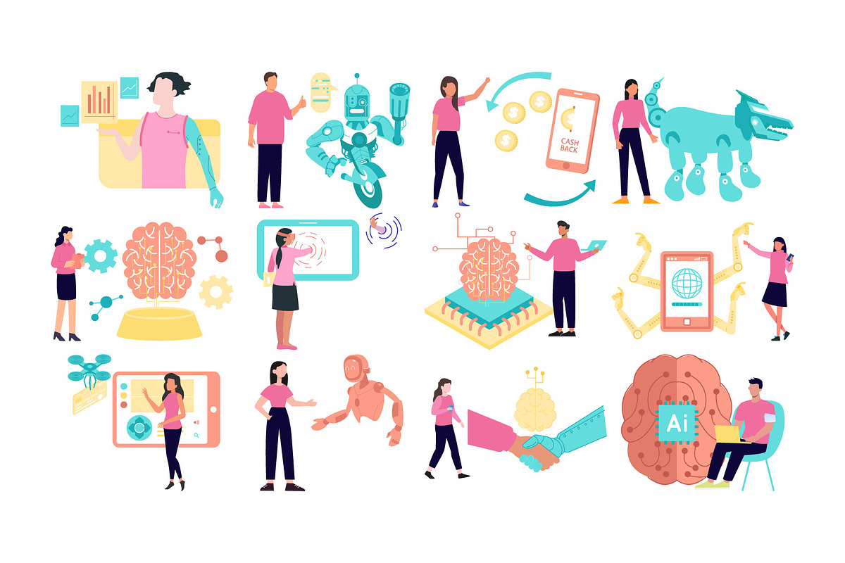 Modern Technology  Illustrations, an Illustration by Vector Portal (Photo 3 of 6)