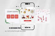 Christmas Instagram Template, a Social Media Template by CreativeTempHub (Thumbnail 2 of 7)