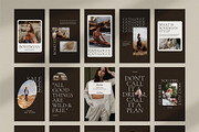 Bohemian Instagram Pack | PS & Canva, a Social Media Template by Visuel Colonie® (Thumbnail 14 of 15)