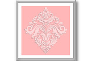 Oriental Vector Pattern With 3D, a Decorative Illustration by FineArtStudio (Thumbnail 2 of 3)