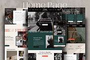 Showit Website Template Coach/Course, a Squarespace Template by Warmsoulgallery (Thumbnail 2 of 10)