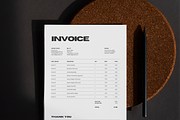 Modern Invoice Template Canva, a Stationery Template by LePosey Studio (Thumbnail 2 of 5)