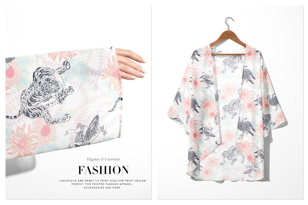 Kento Vector Prints & Motifs, a Pattern Graphic by Pink Linen (Photo 10 of 12)