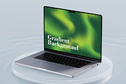 Greenverse Gradient Glass Background, a Background Graphic by Eltypesstudio (Thumbnail 7 of 12)
