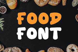 Chicken Rusher - Food Font