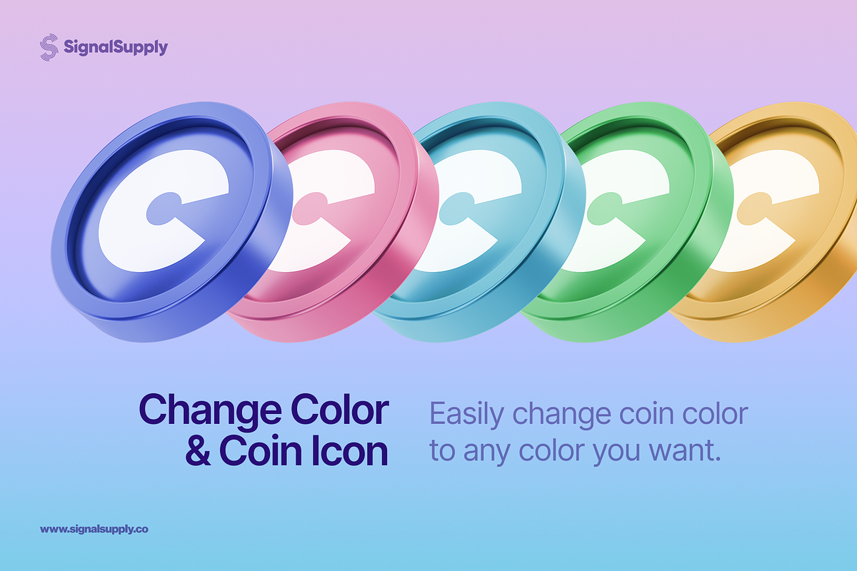 Coin Mockup 2 Matte, a Product Mockup by SignalSupply (Photo 3 of 4)