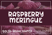 Raspberry Meringue Font Trio, a Handwritten Font by Stacy's Digital Designs (Thumbnail 1 of 11)
