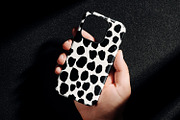 Black Brush Dots, a Pattern Graphic by MalyskaStudio (Thumbnail 6 of 9)