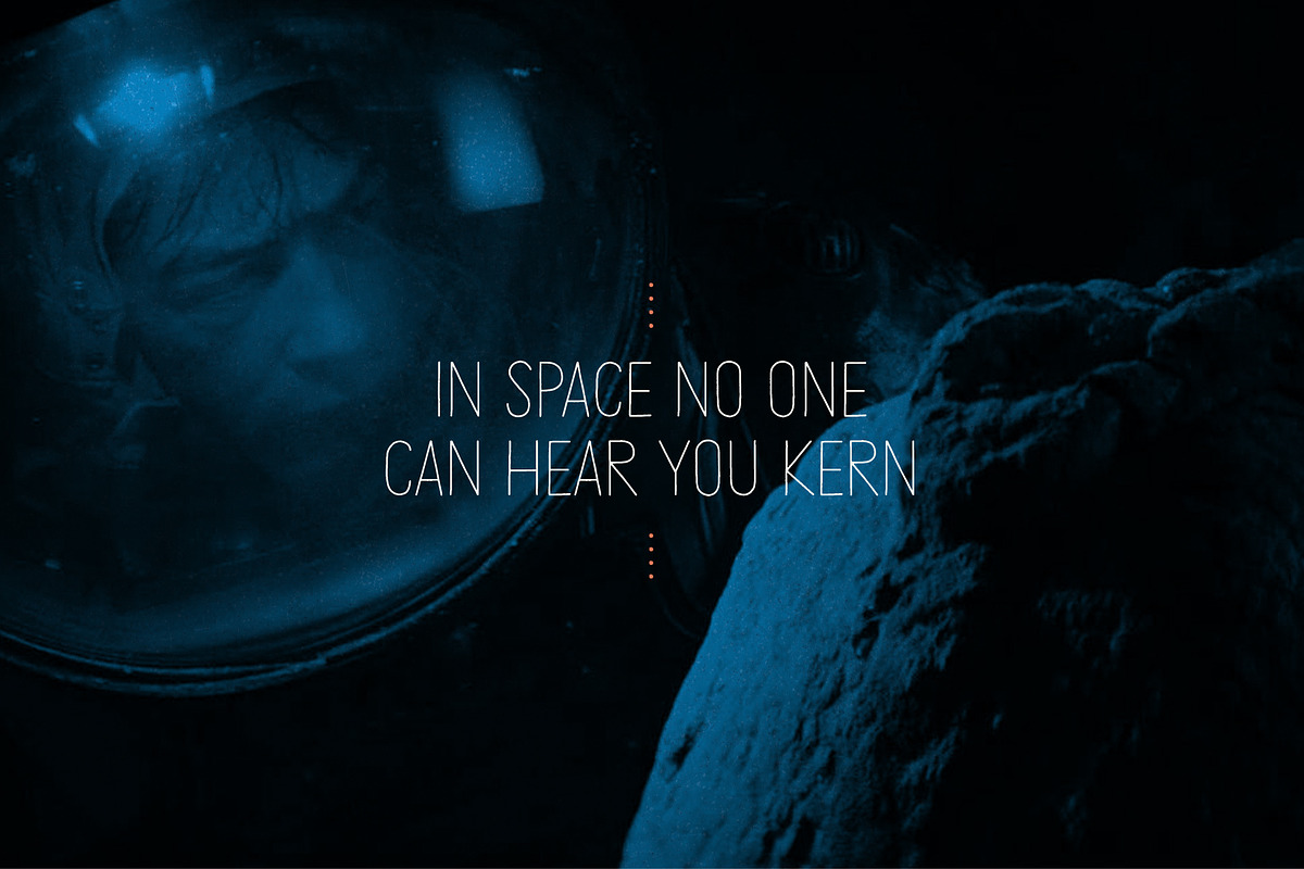 Outer Limits - Skinny Display Font preview 3