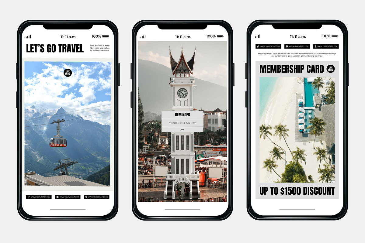 Travel White Template, a Social Media Template by Kalubuak (Photo 8 of 10)