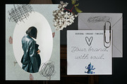 Pen Sketches, Paper Scraps & Frames, an Object Graphic by Anzhelika (Thumbnail 7 of 12)