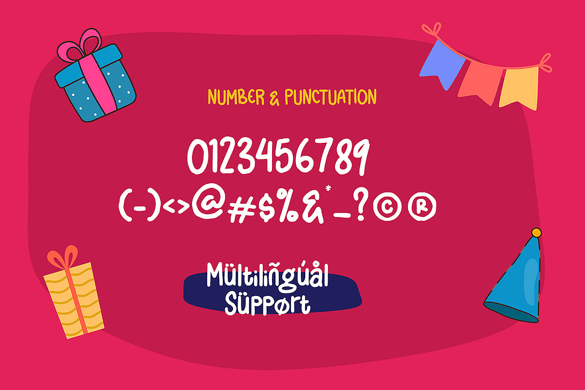 Humblejoy - Playful Display Font, a Sans Serif Font by Aksapix Studio (Photo 5 of 5)