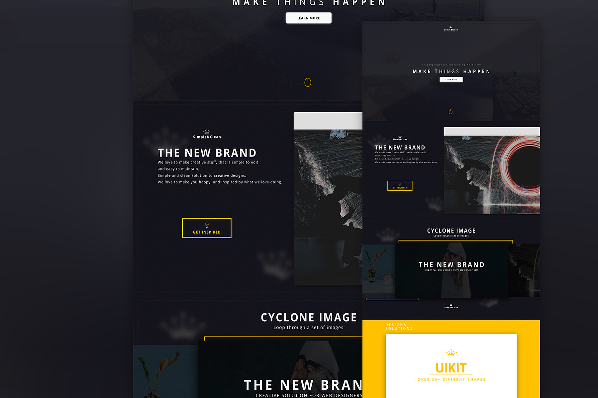 The New Brand, a Websites & App Template by S&C Market (Photo 1 of 5)