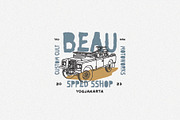 Beau Machines Illustration, a Transportation Illustration by Megflags (Thumbnail 8 of 9)