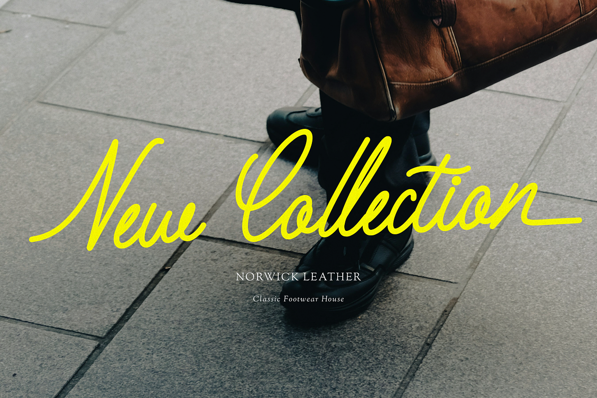 Holdem Avenue | Monoline Signature, a Script Font by gracetype_studio (Photo 5 of 12)