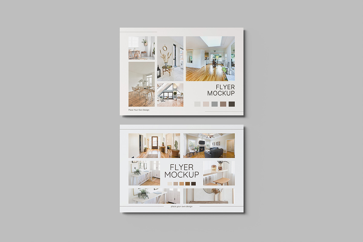 A4 Flyer Mockup, an Advertising Mockup by Graphicell (Photo 4 of 11)