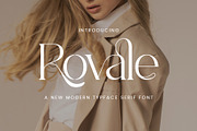 Rovale - Modern Typface Serif, a Serif Font by AnnofaType (Thumbnail 1 of 8)