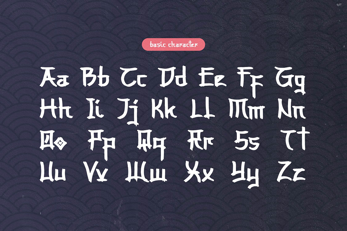 Soryu Maiden | Japanese Brush Font, a Handwritten Font by Denustudios (Photo 10 of 14)