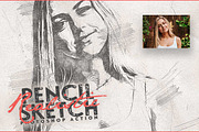 Realistic Pencil Sketch CS3+, an Action Add-On by Amorjesu.com (Thumbnail 14 of 16)