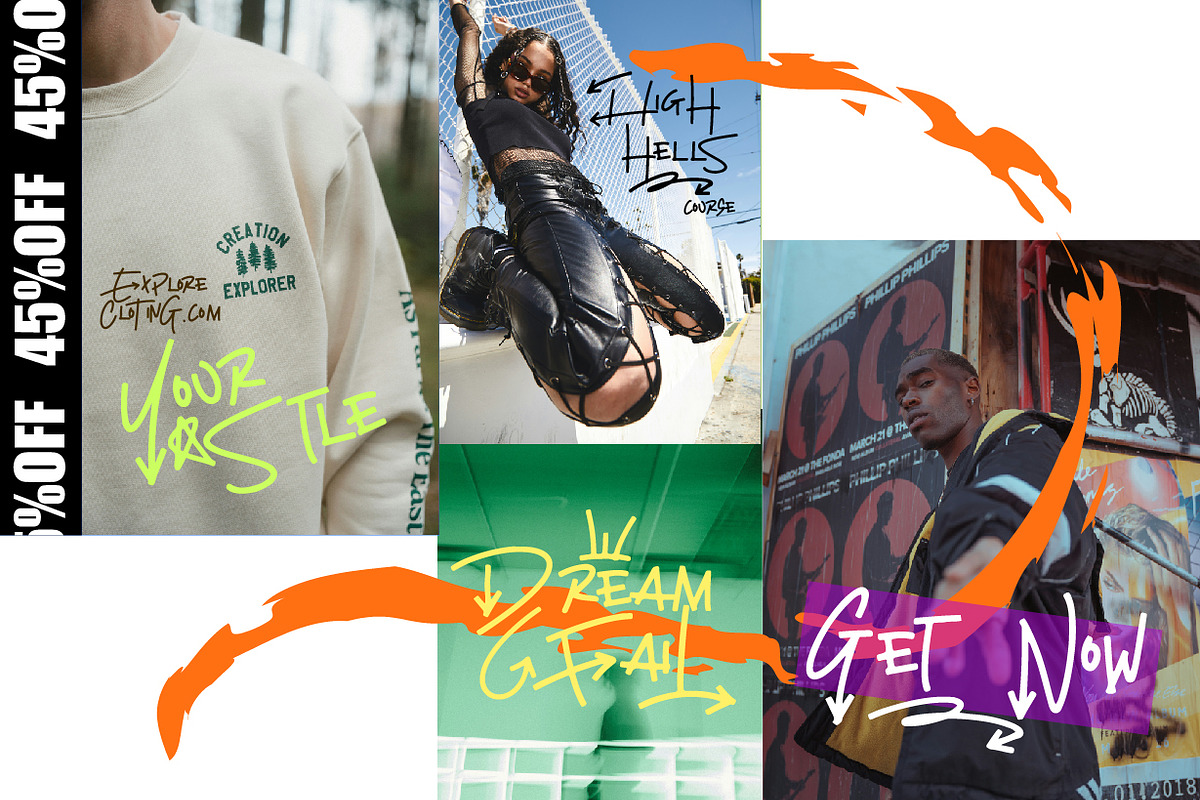 Rumbles - Graffiti Type, a Handwritten Font by NuType (Photo 2 of 10)