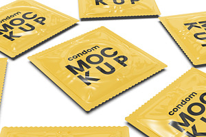 Condom Mockup