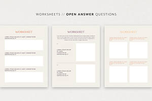 Canva Ebook & Workbook Template