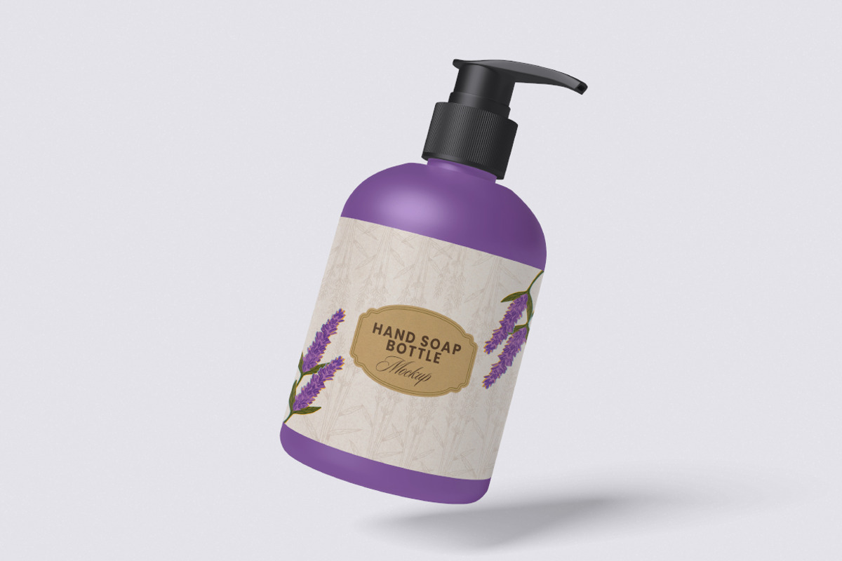 Hand Soap Bottle Mockup Bundle Set, a Packaging Mockup by Rielismee (Photo 5 of 5)