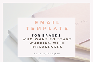 Instagram Email Template For Brands