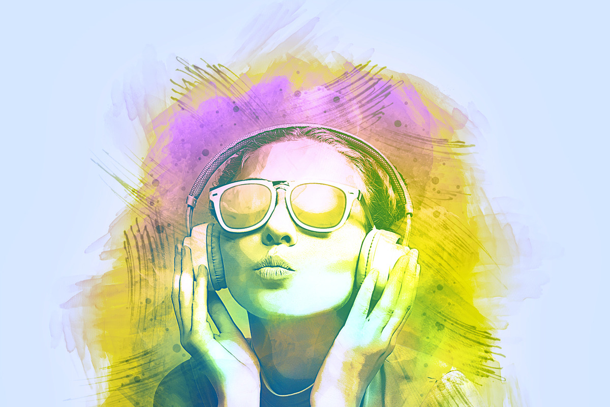 Pro Watercolor Paint, an Action Add-On by MRI STUDIO (Photo 17 of 18)