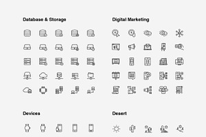 Ultimate Line Icons Pack