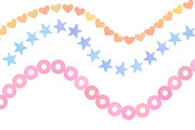 Watercolor Border Procreate Brushes, a Brush Add-On by Lucrumplus (Thumbnail 2 of 3)