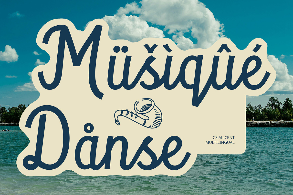 CS Alicent – Script Font, a Script Font by Craft Supply Co. (Photo 7 of 8)