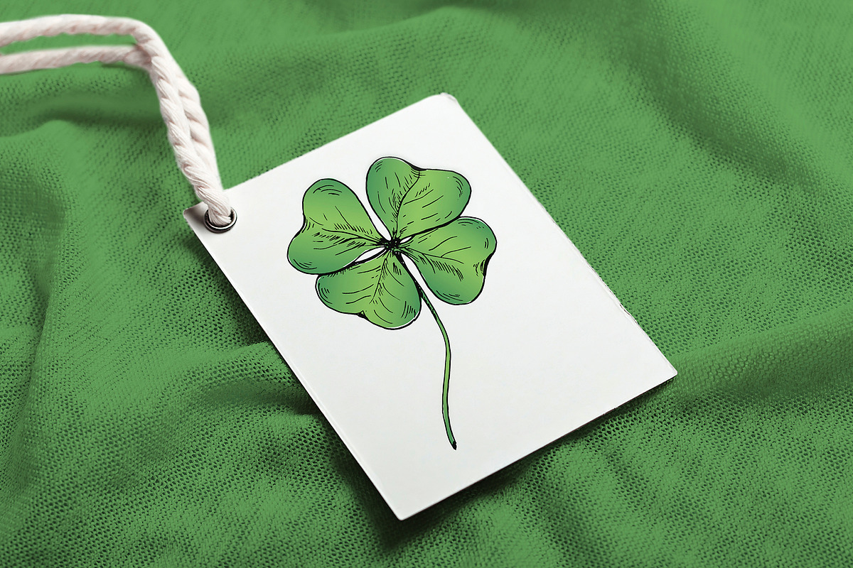 Clover. Sketch and patterns, an Illustration by Canatic (Photo 4 of 9)
