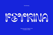 FETRINA | Experimental Display Font, a Sans Serif Font by Youthlabs Studio (Thumbnail 1 of 15)