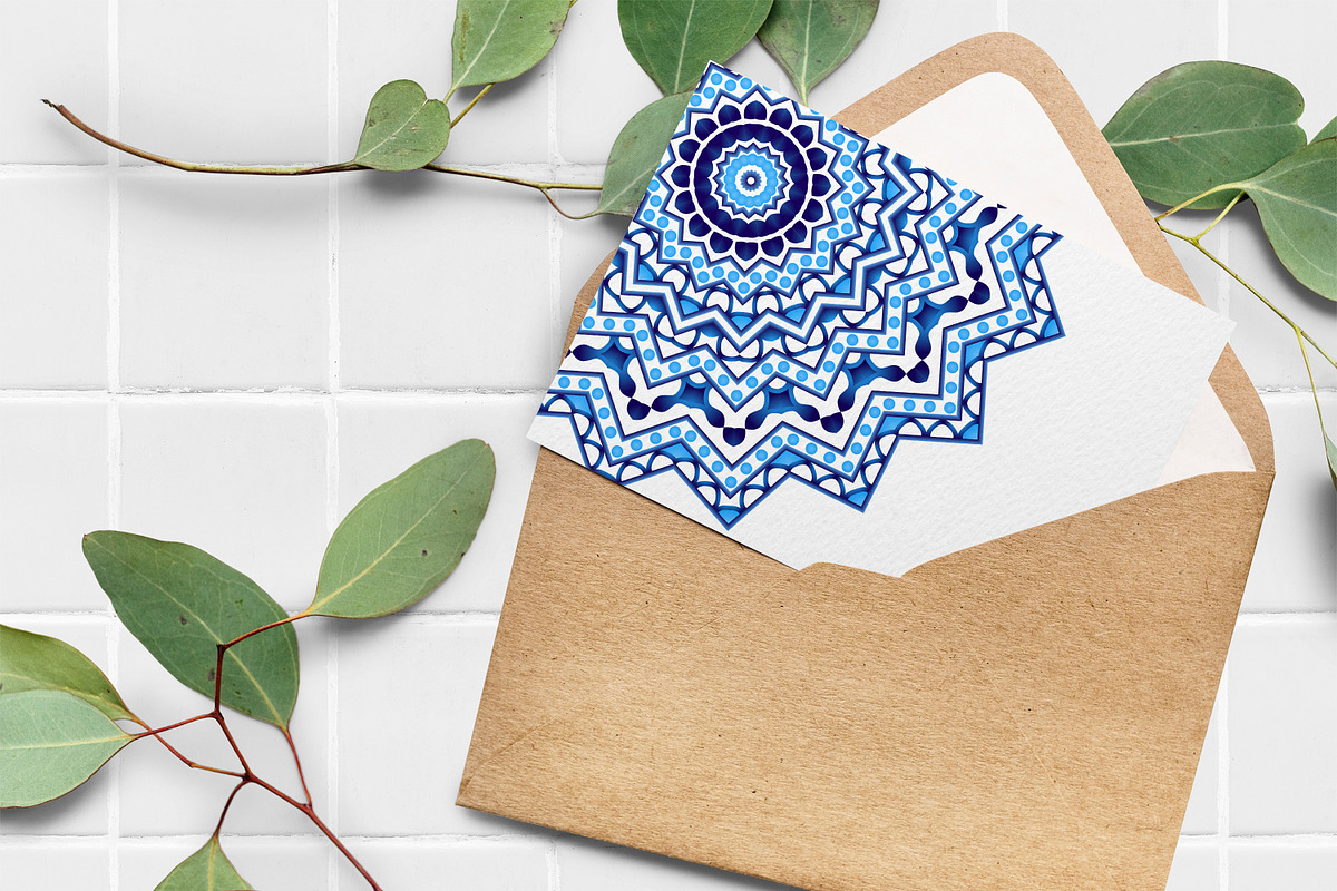 Mandala ornament bundle. Mandala set, an Object Graphic by jelisua88 (Photo 9 of 9)