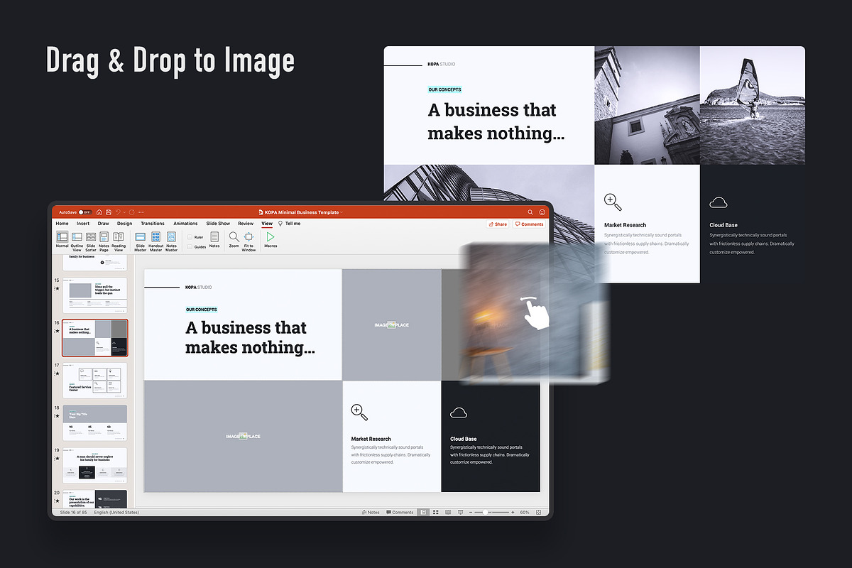 Kopa - Business Template, a Presentation Template by UDEA Store (Photo 7 of 14)