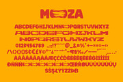 Melting font - MOZA, a Font by alphArtype (Thumbnail 5 of 5)