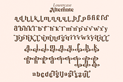 Lettero Mande - Playful Retro Font, a Serif Font by Dharmas Studio (Thumbnail 14 of 15)