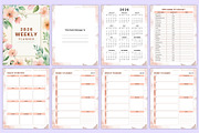 2026 Dated Weekly Planner Canva, a Stationery Template by Mustafiz (Thumbnail 3 of 5)